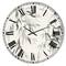 Designart 'Bamboo Leaves Ii Farmhouse Wall Clock